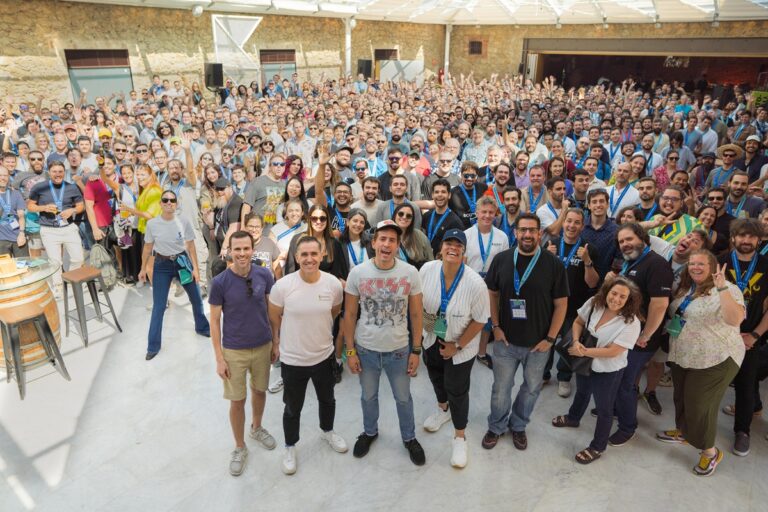 Scopely celebrated its accomplishments with its staff recently.