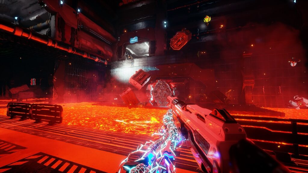 Scorpius' PositronX is a sci-fi shooter.