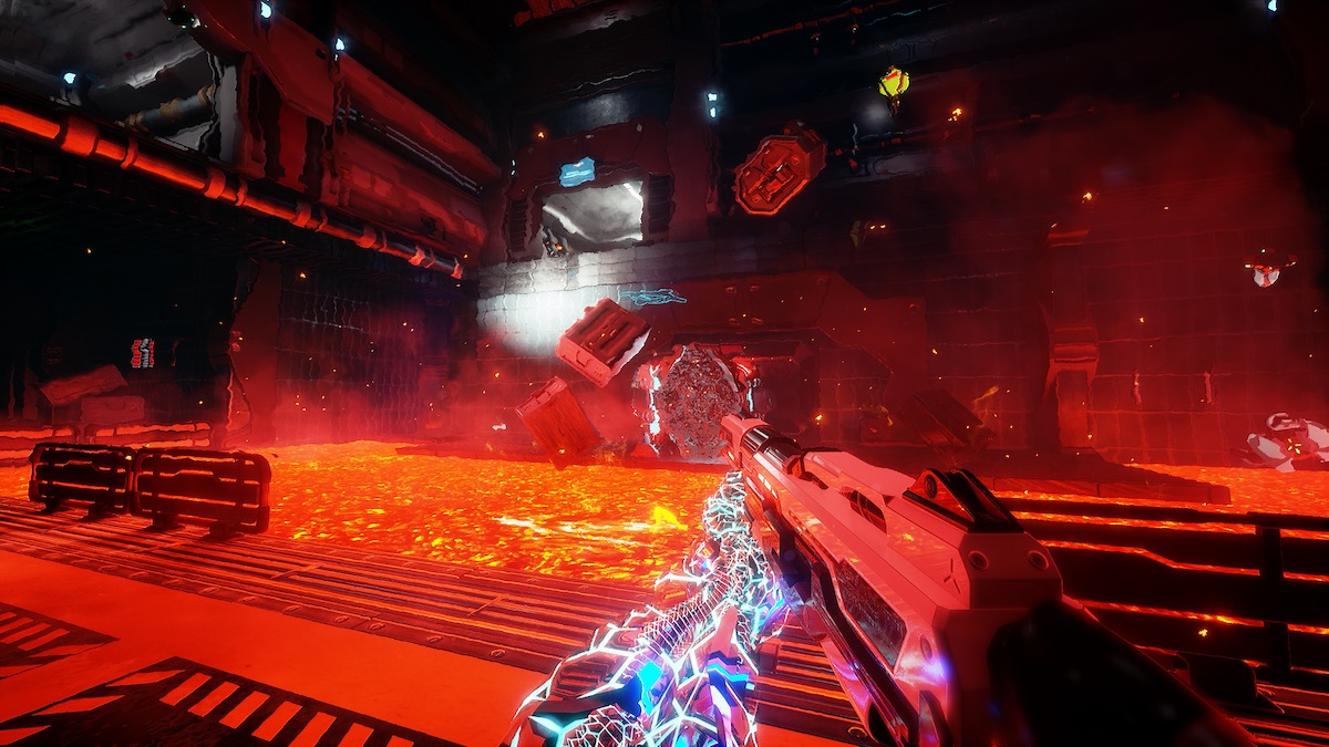 Scorpius' PositronX is a sci-fi shooter.