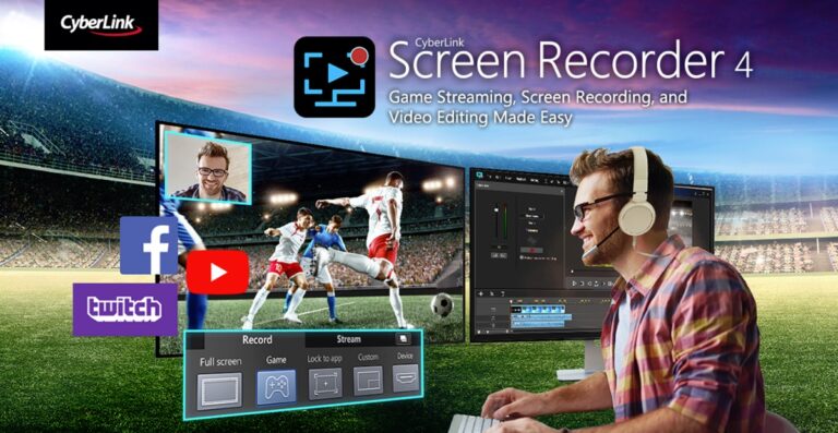 Screen Recorder 4 lets you capture, edit, and stream videos.