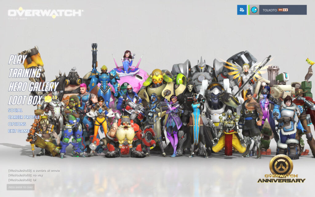The Overwatch cast