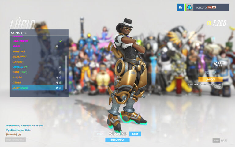 Jazzy Lucio in Overwatch