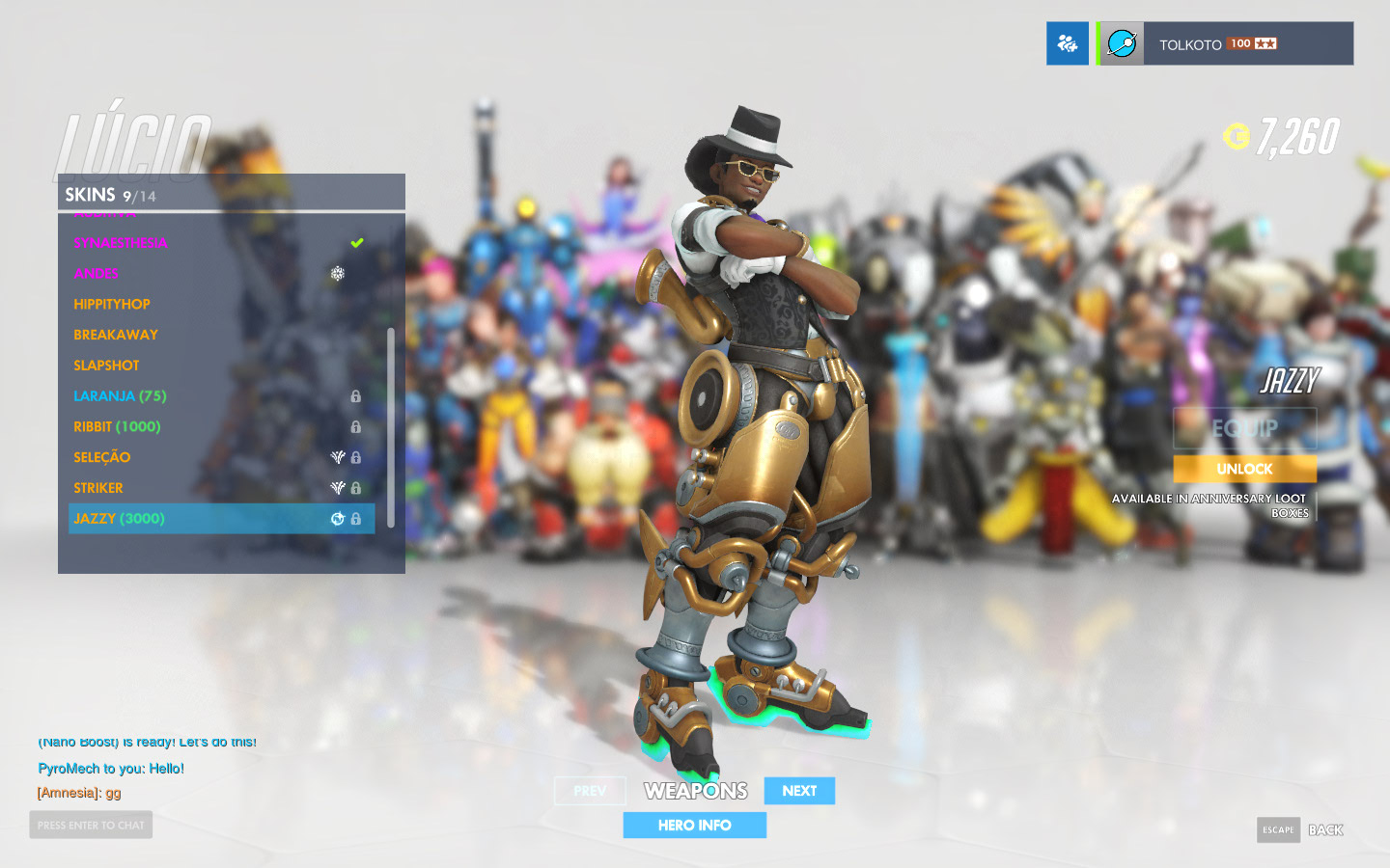 Jazzy Lucio in Overwatch