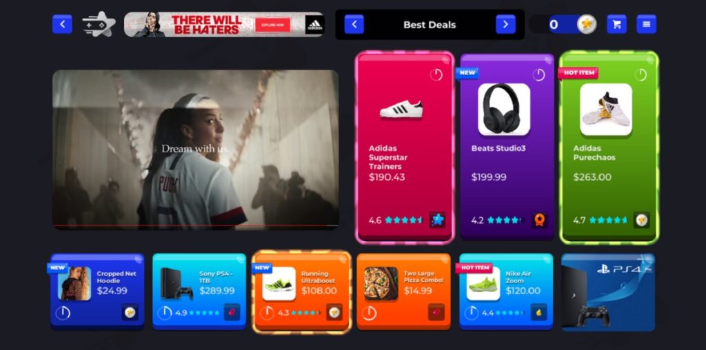 Scuti lets gamers buy from inside a game.