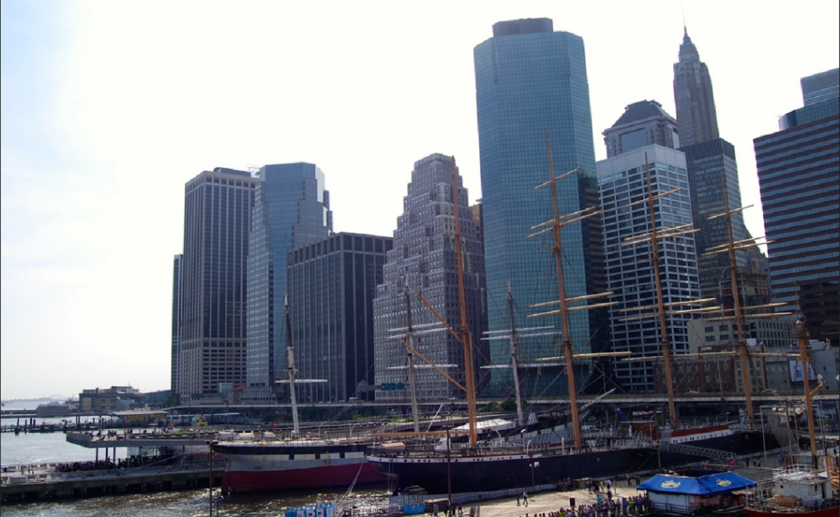 Manhattan's Seaport.