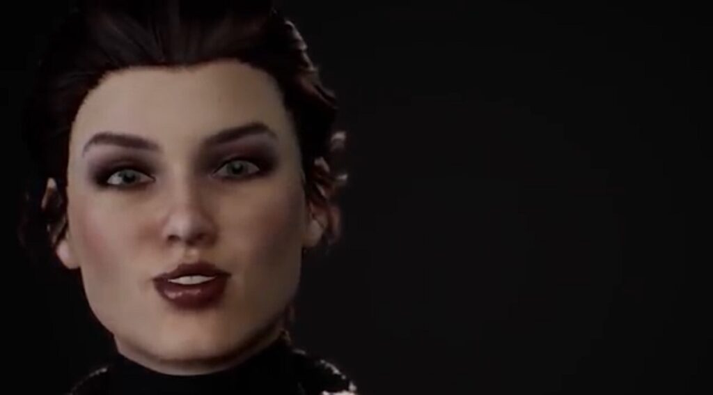 Katherine is a Sensorium avatar, a virtual being driven by GPT-3 AI.