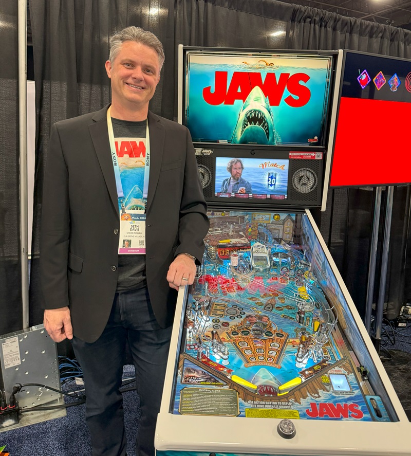 Seth Davis is CEO of Stern Pinball.