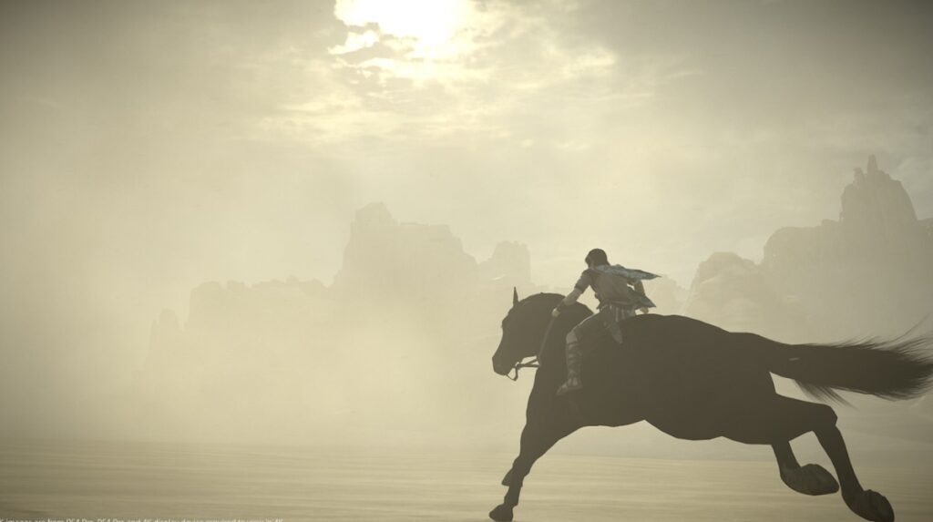 Watch the first Shadow of the Colossus boss fight in 4K
