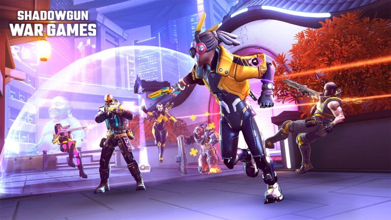 The action is Shadowgun War Games is more tactical, where you try to out-think rivals rather than shoot them first.