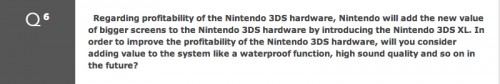 Question 6 from Nintendo's 72nd annual shareholders meeting