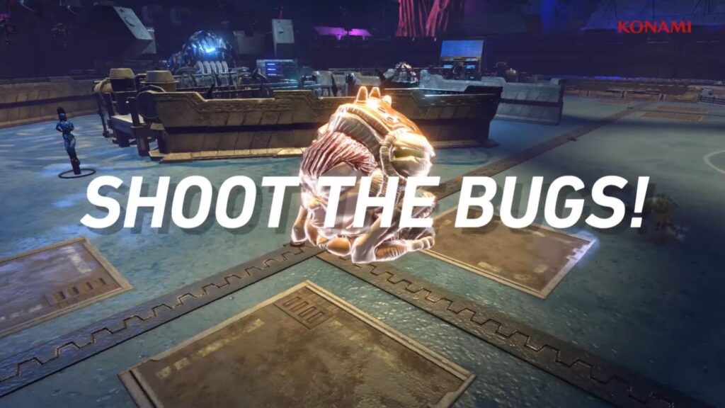 Shoot the bugs!