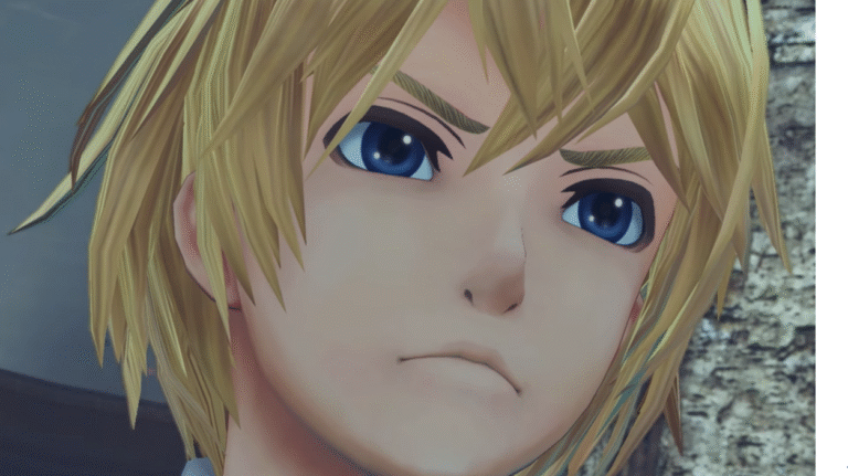 Shulk in Xenoblade Chronicles.