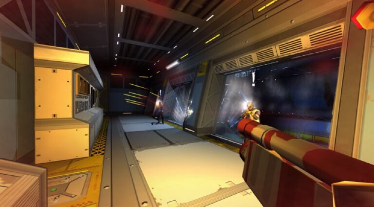 Skin Deep is a shooter in space.