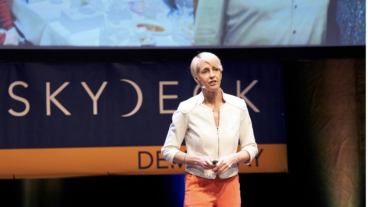 Caroline Winnett, executive director of Berkeley Skydeck.