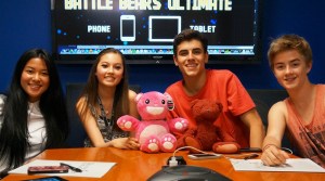 SkyVu interns: Okina Tran (Millard South HS), Katie Nguyen (Omaha Burke HS), Jack Gilinsky and Jack Johnson (Omaha Westside HS)