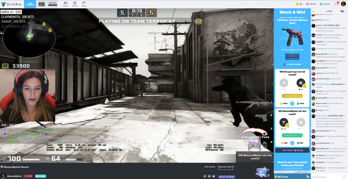 Sliver.tv lets Twitch streamers keep their followers engaged with a new trivia game.