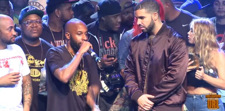 Drake has appeared on Smack White's URL before.