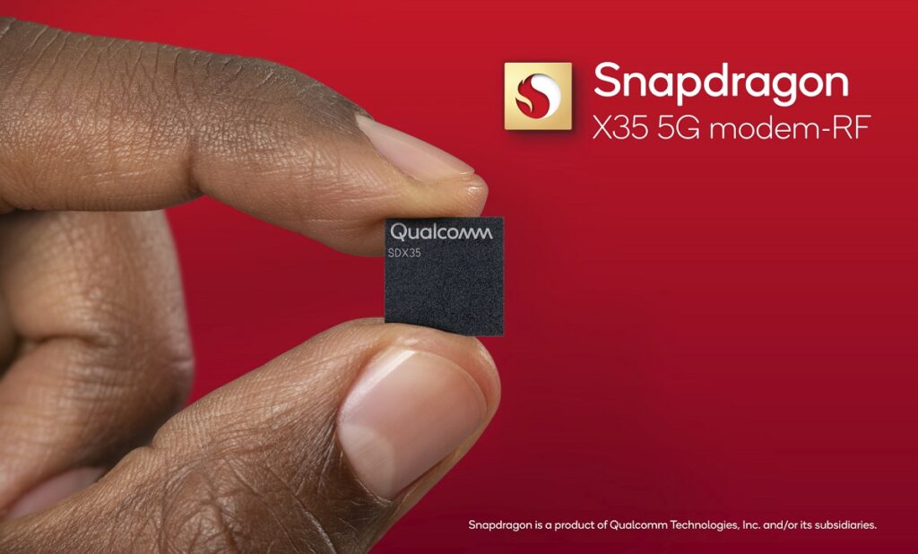 Qualcomm's latest 5G modem.