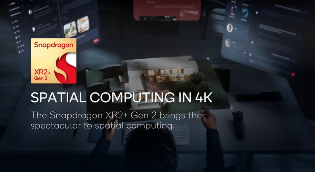 Qualcomm unveils Snapdragon XR2+ Gen 2 chips for 4K XR