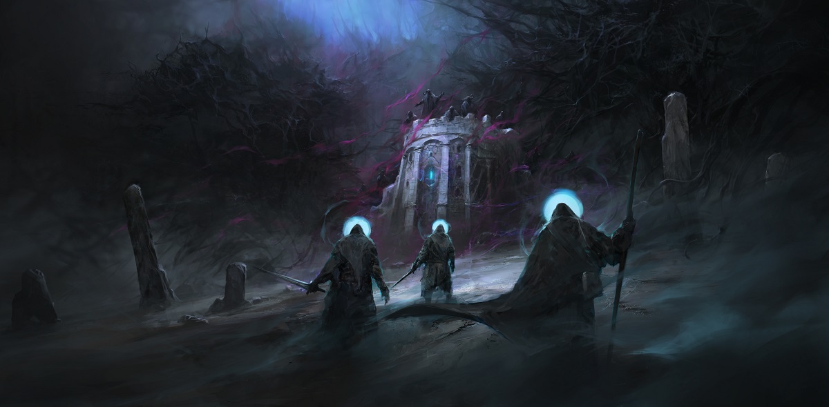 A confrontation in Something Wicked's Wyrdsong.
