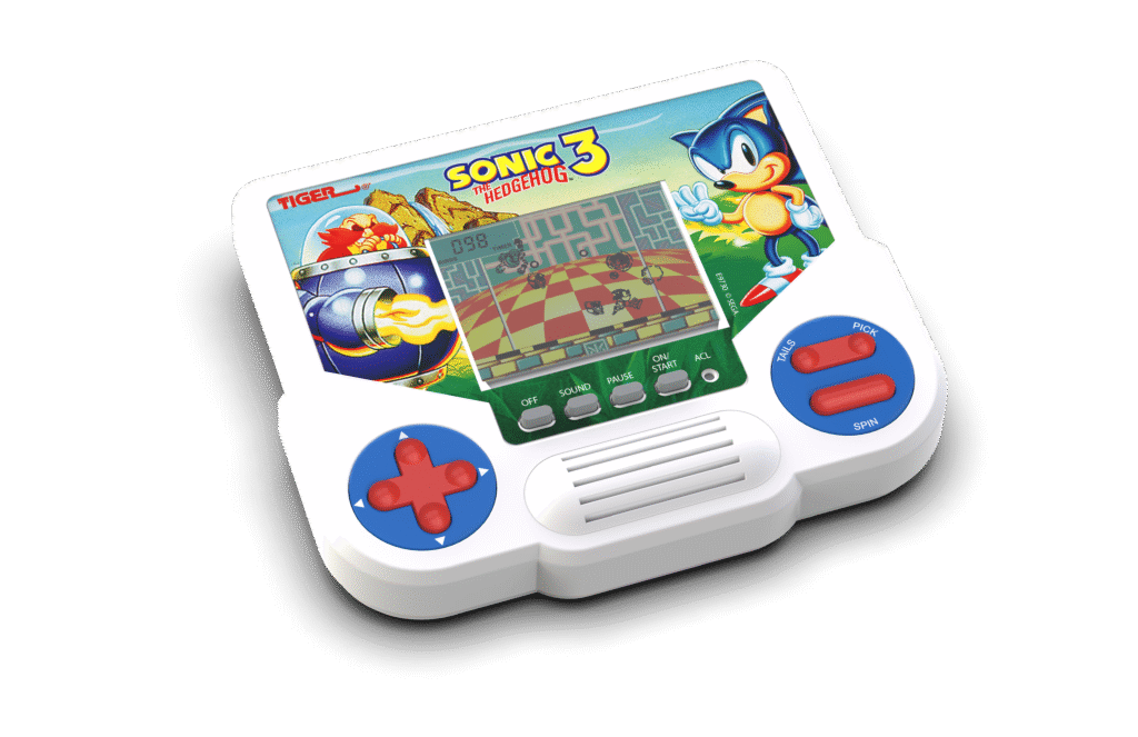 Sonic The Hedgehog 3 from Tiger Electronics is making a comeback.