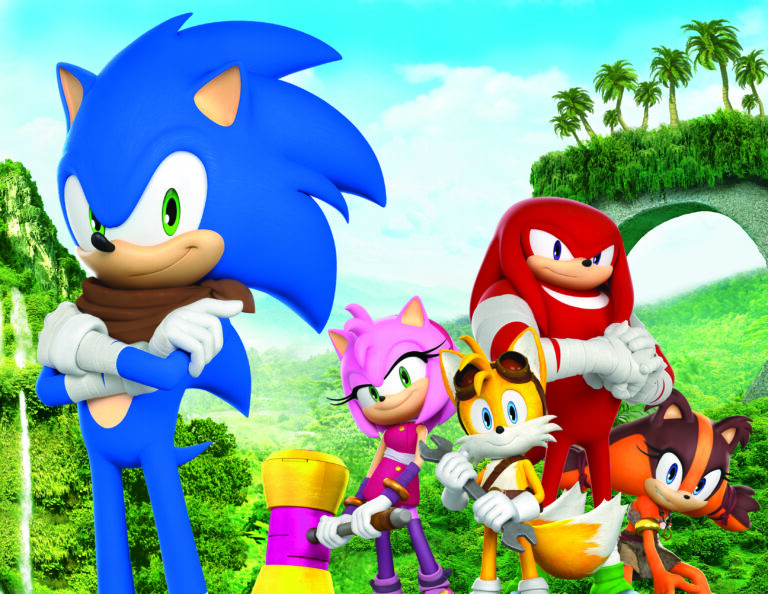 Sonic Boom character art