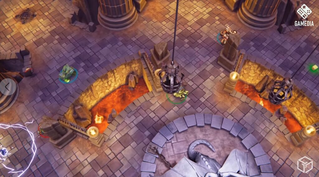 Spider Tanks is a fast-action brawler.
