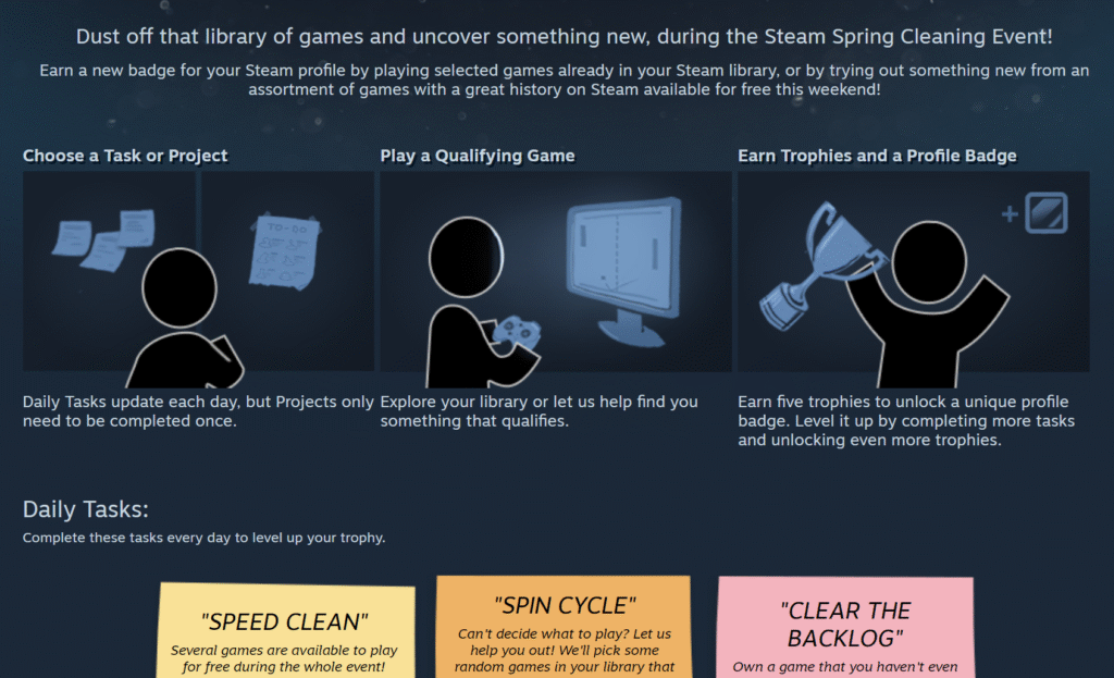 Wash that filthy shame from your Steam account.