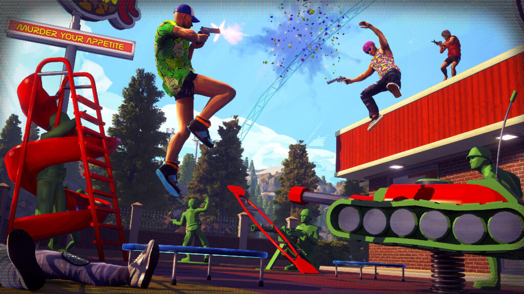 Boss Key and Cliff Bleszinski’s new game is an ’80s-charged battle royale, Radical Heights