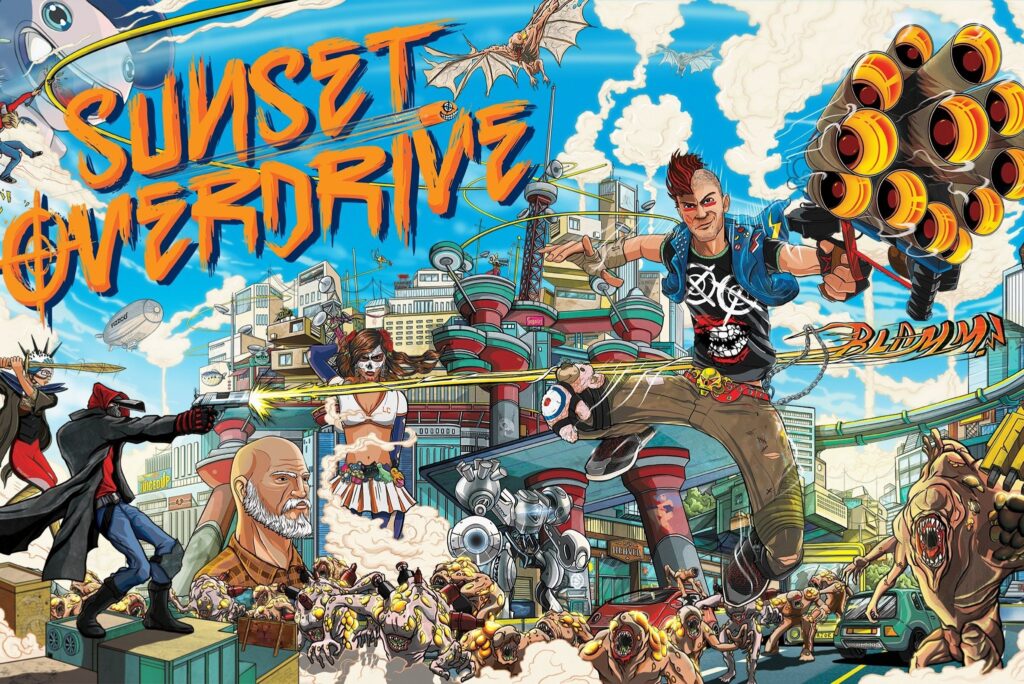 All the Sunset Overdrive preorder bonuses for next week's release