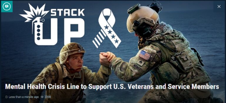 Stack Up and Wargaming have teamed up to help veterans.