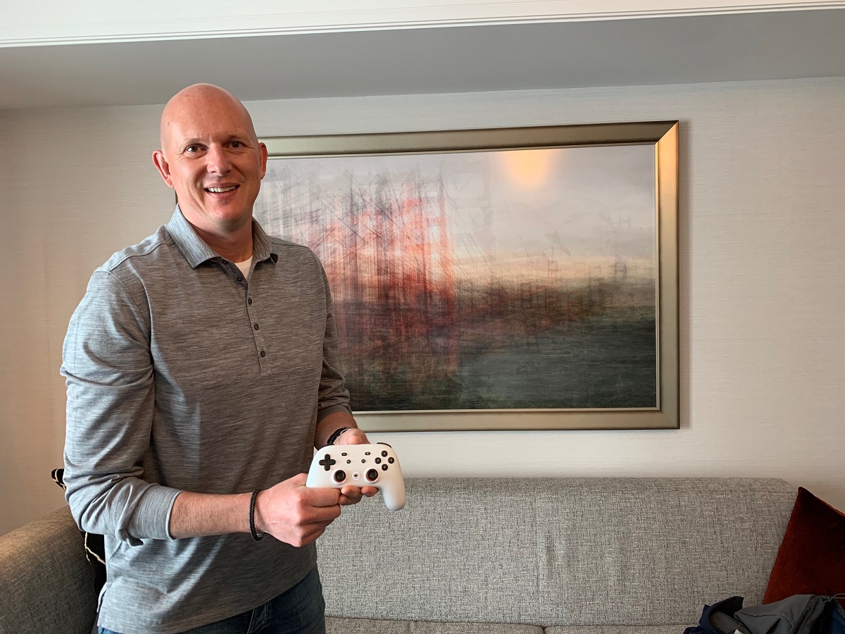 Phil Harrison runs Stadia at Google.
