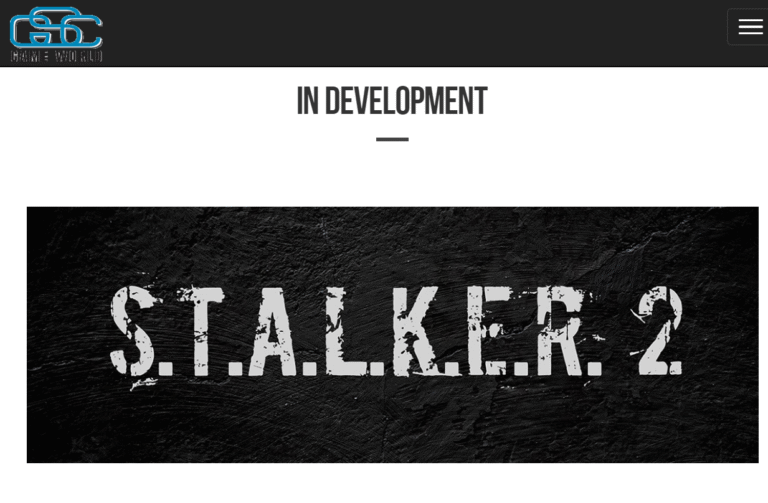 GSC Game World is gonna make another Stalker game.