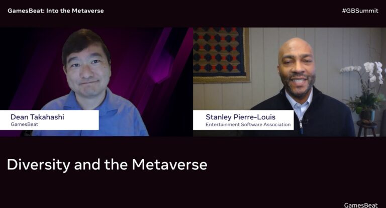 Dean Takahashi talks with Stanley Pierre-Louis at GamesBeat Summit: Into the Metaverse.