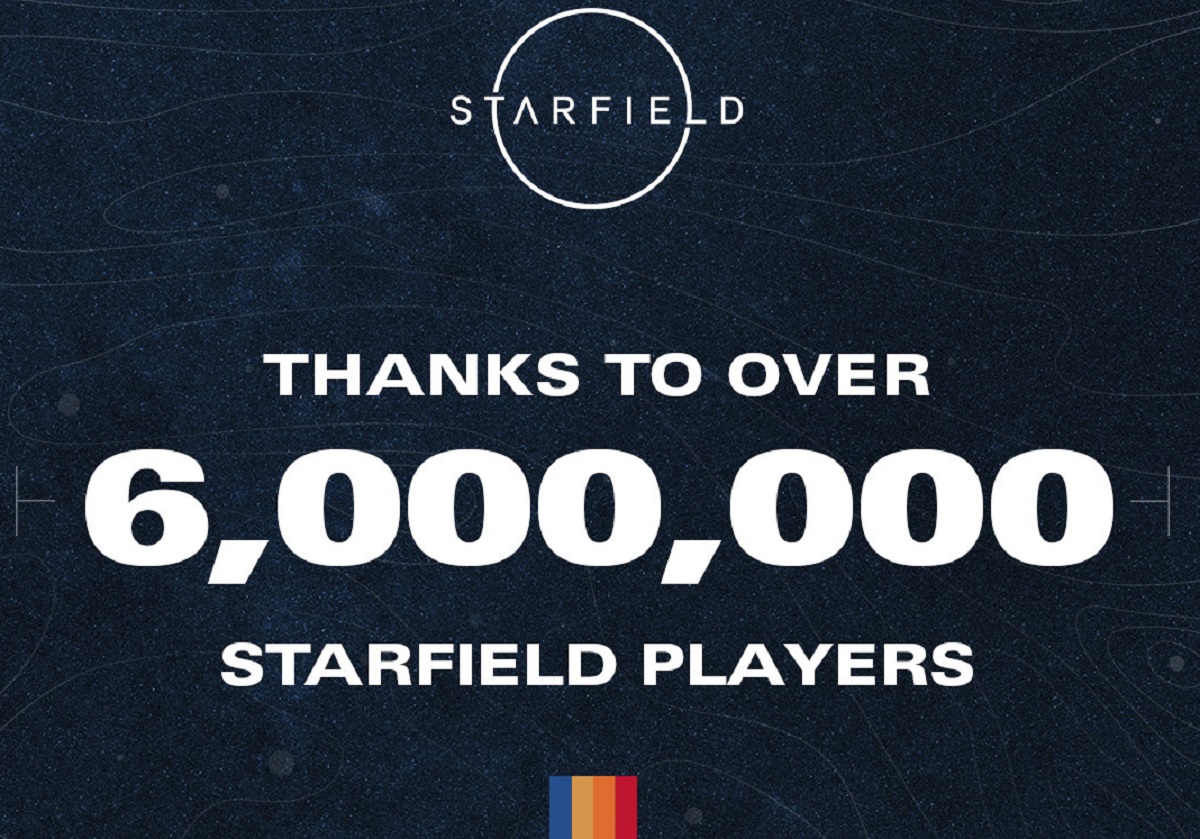 Starfield has  six million players in just a few days.