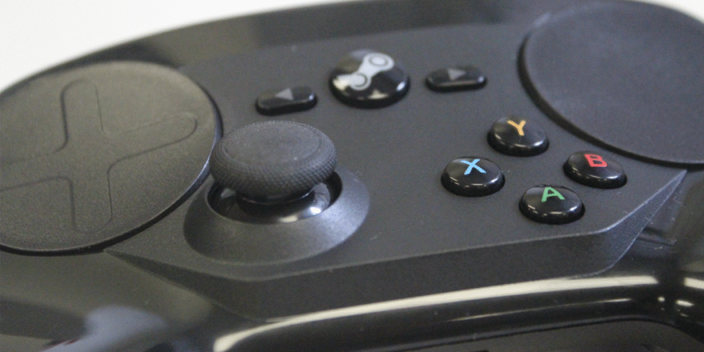 Steam Controller left me grumpy in 2014, but now I’m open to these alien-feeling controls