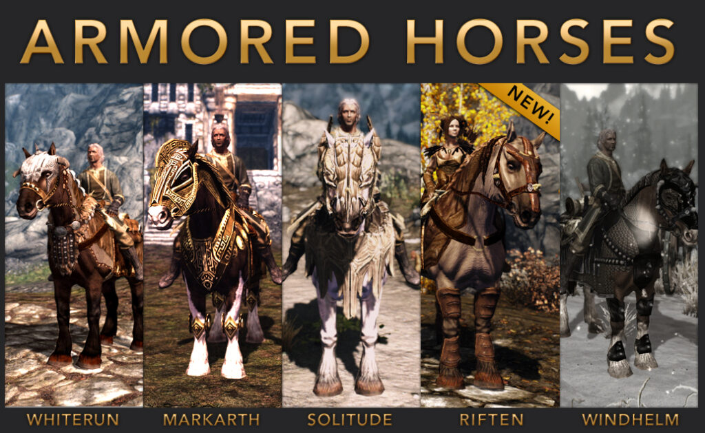 GamesBeat’s Favorite Skyrim Mods #7: Horse Armor
