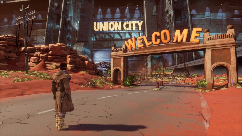 Robert Foster returns to Union City in Beyond a Steel Sky.