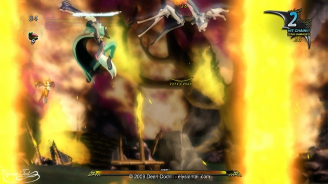 Dust: An Elysian Tail combat