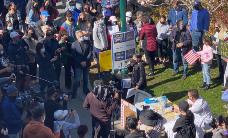 Ashlyn So organized a rally to #StopAsianHate.