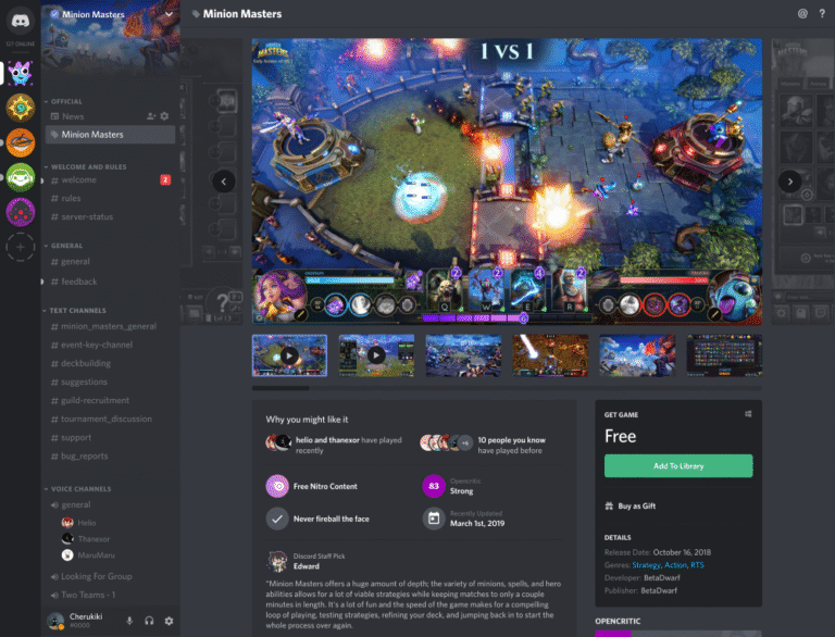 Discord's S