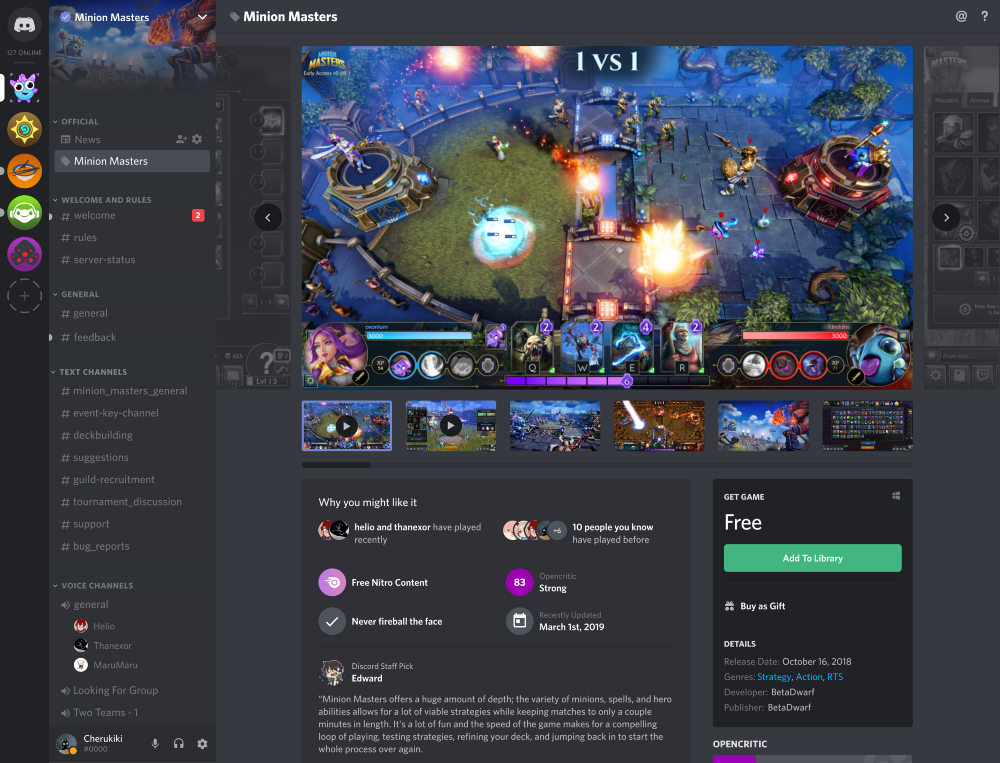 Discord's S