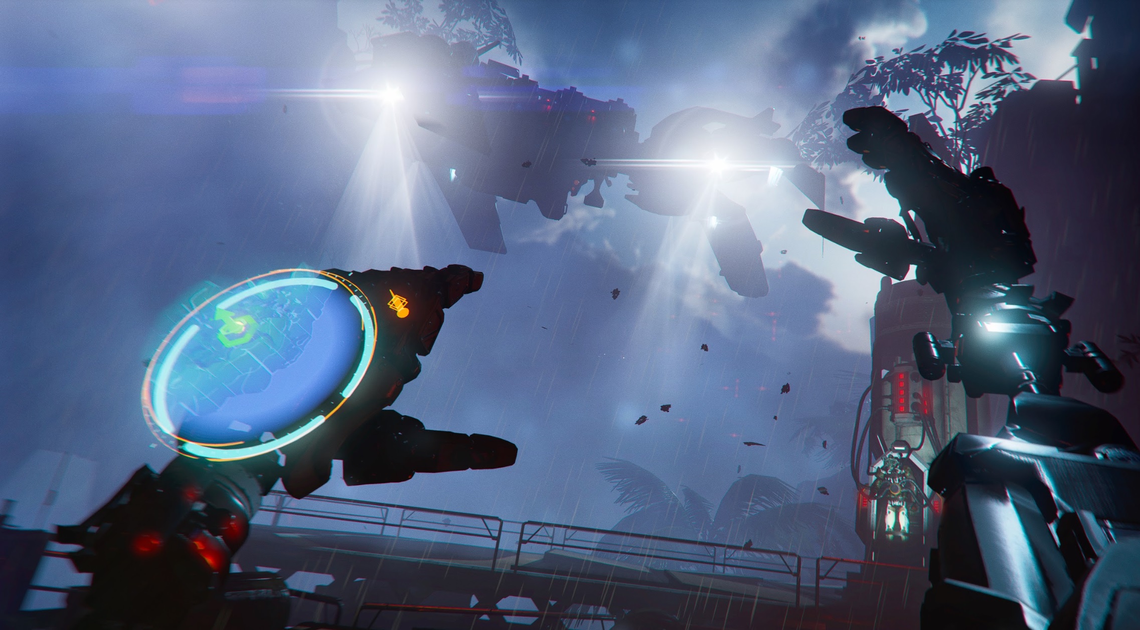 Stormland makes you go through physical motions in VR.