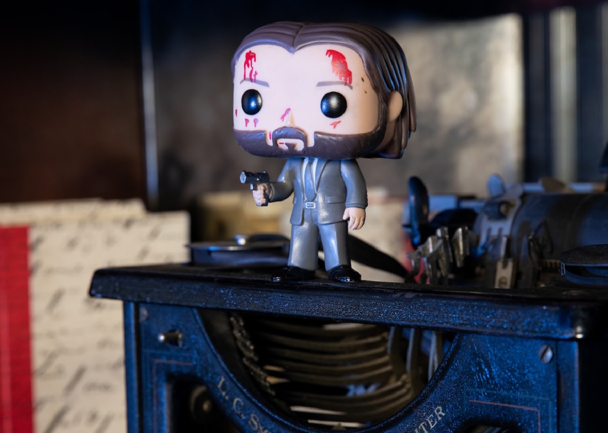 A John Wick bobblehead.