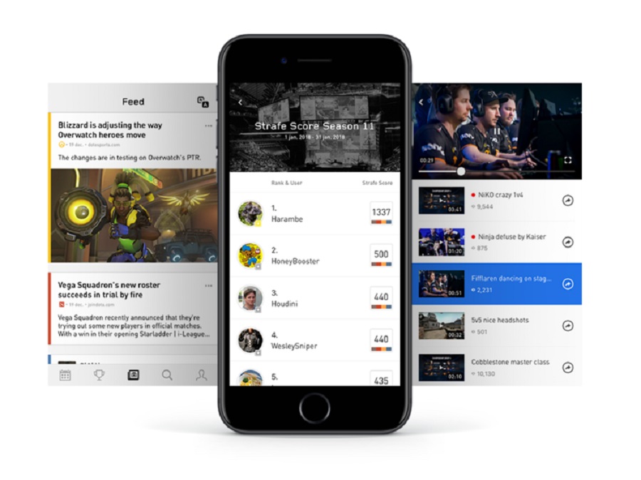 Strafe has raised $3 million for an esports companion app and betting game.