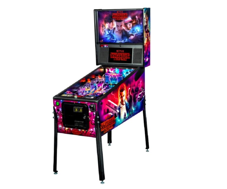 Stern Pinball's Stranger Things pinball machine.