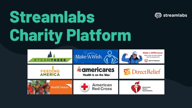 Streamlabs is launching a charity platform for streamers.