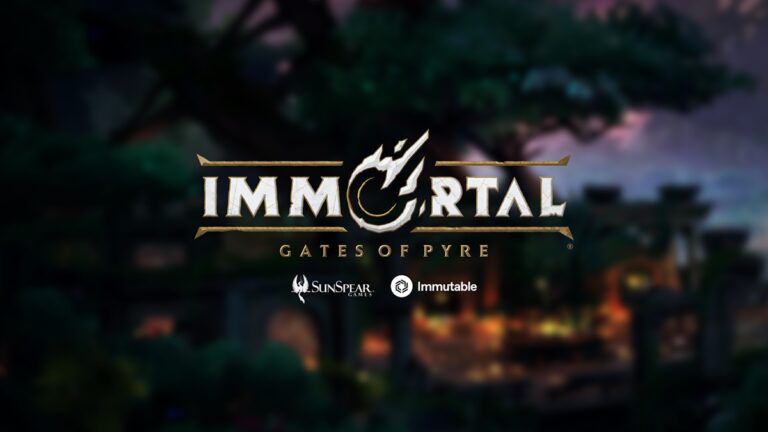 Sunspear teamed up with Web3 platform Immutable on Immortal: Gates of Pyre.