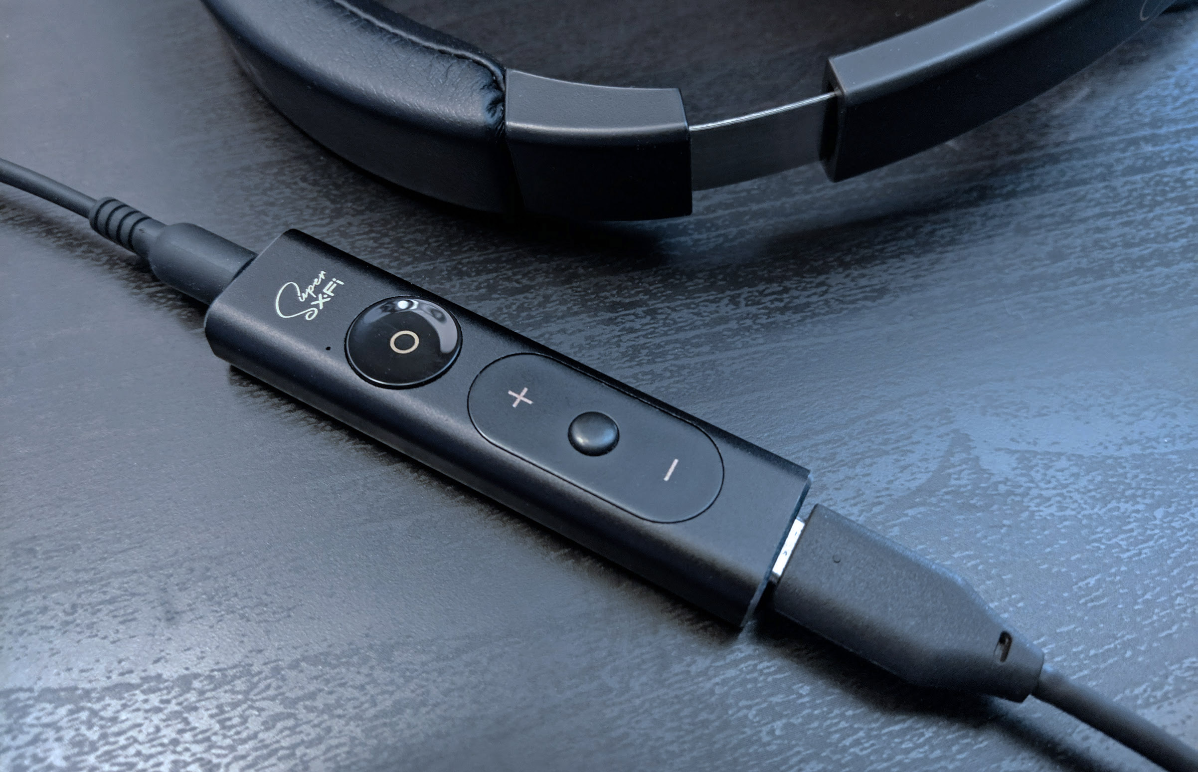 The Super X-Fi Amp for headphones from Creative.