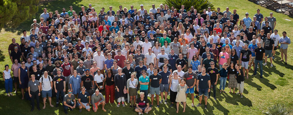 Supercell has a lean team that is less than 300 people.